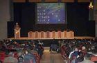 panoramica della sala del seminario