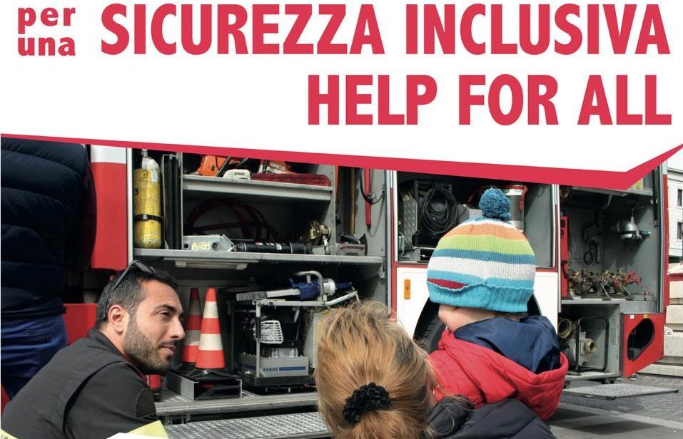 locandina convegno Per una sicurezza inclusiva help for all