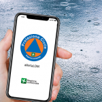 smartphone con app AllertaLOM