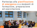 comportamento in ordinario: Partecipa alla pianificazione di emergenza e a momenti di formazione, preparazione ed esercitazione