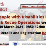 seminario internazionale online disabilità ricerca e soccorso