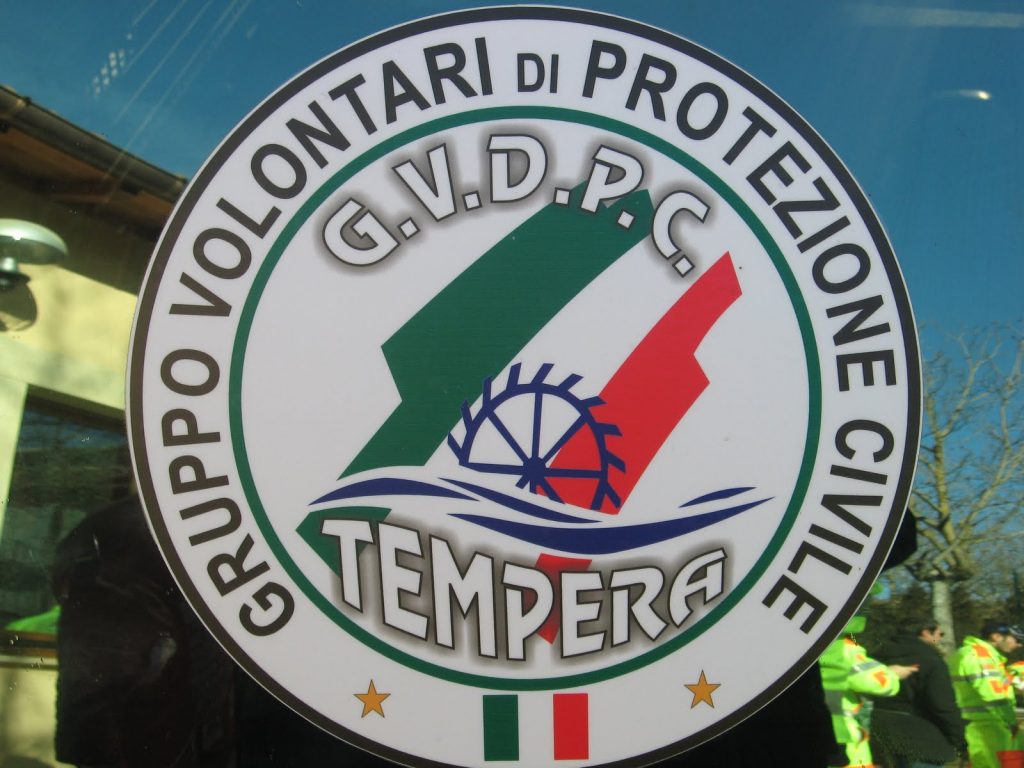 logop protezione civile  tempera