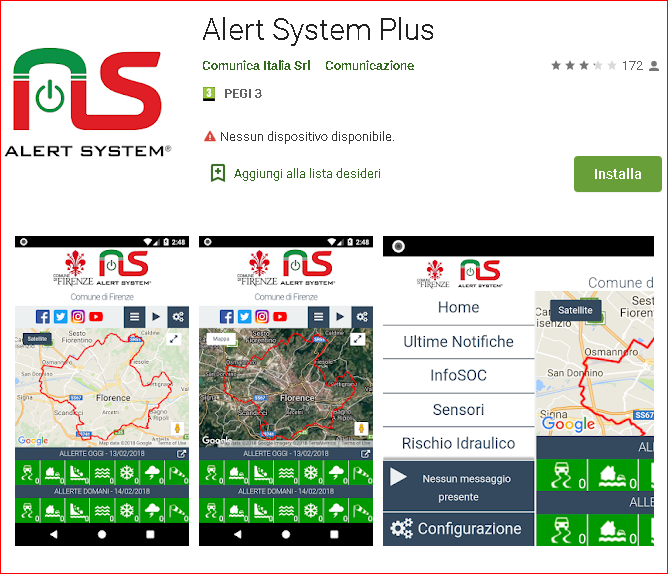  Alert System Plus schermate app