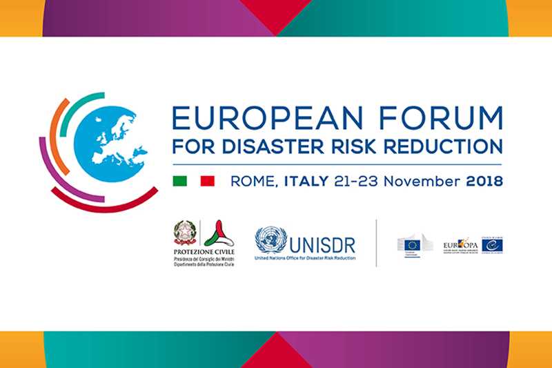 EFDRR Forum Europeo per la riduzione dei rischi