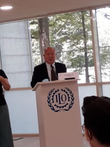 Il direttore di ITCILO, Yanguo Liu, ha dato il via all'Inclusion Day