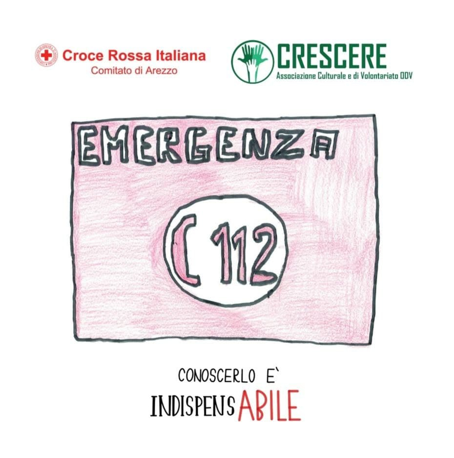 copertina opuscolo Emergenza 112: conoscerlo è indispensAbile