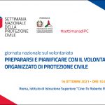 Prepararsi e pianificare con il volontariato organizzato di protezione civile