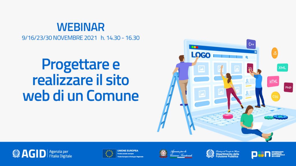 webinar “Progettare e realizzare il sito web di un Comune"