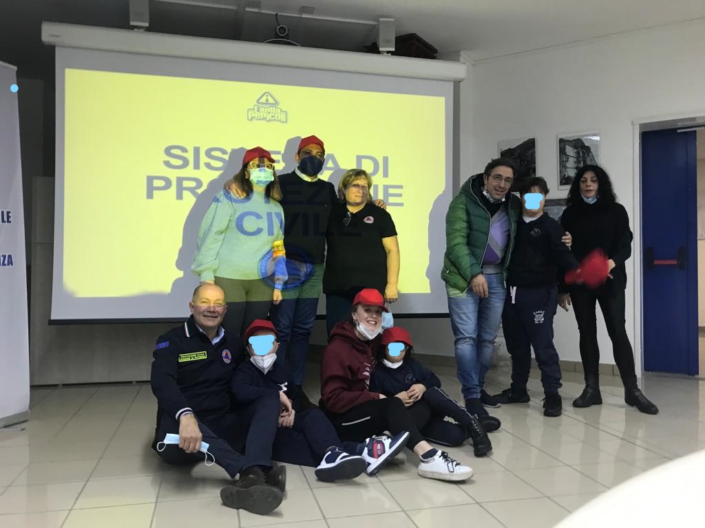 foto Protezione Civile e AIPD a Potenza progetto inclusivo