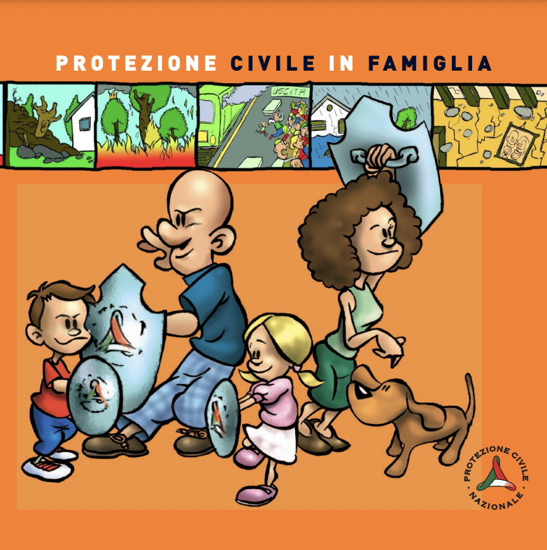 protezione civile in famiglia