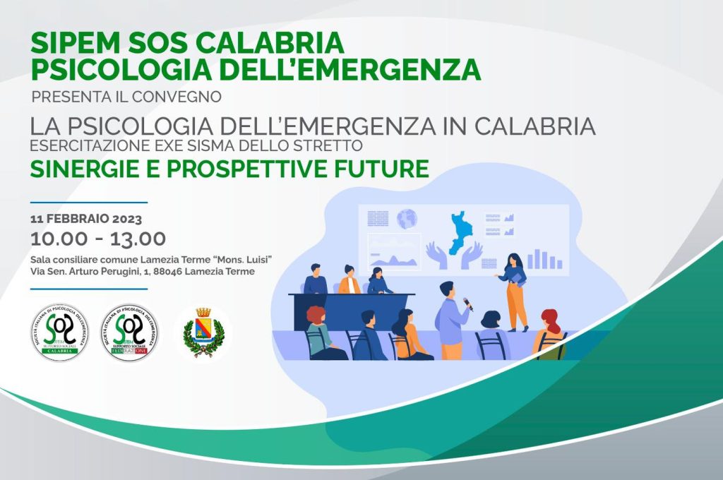 convegno di Lamezia Terme Psicologia in emergenza l'11 febbraio