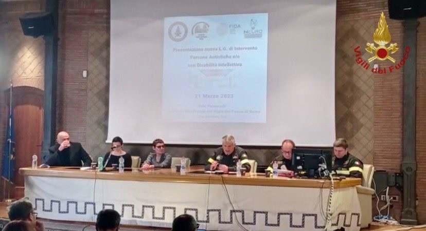 convegno vigili del fuoco di Roma