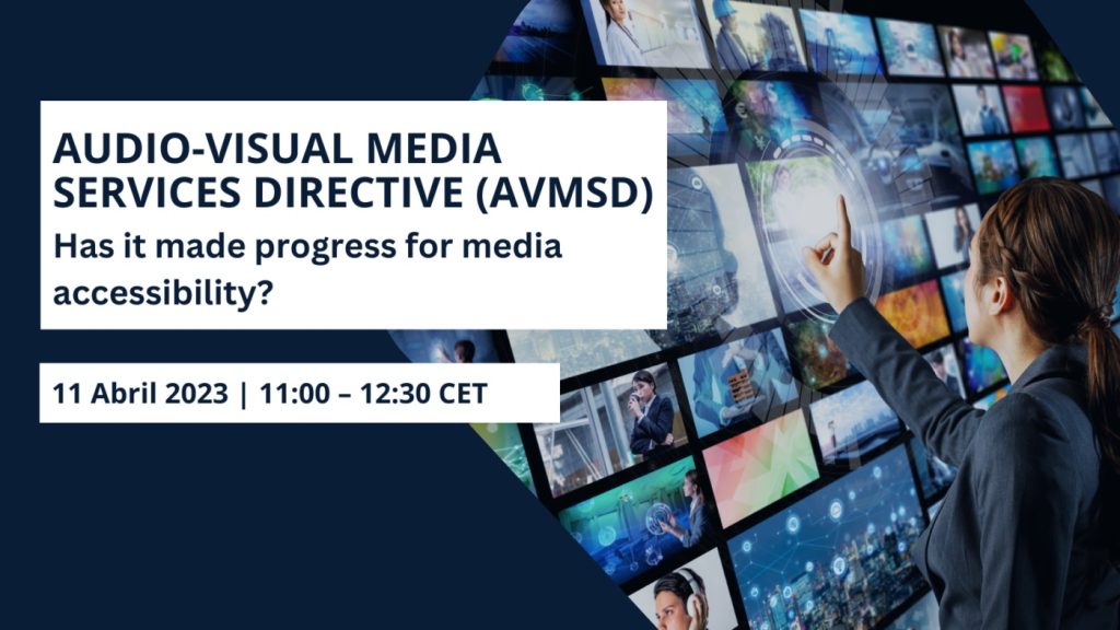 Direttiva sui servizi di media audiovisivi (AVMSD): webinar EDF l'11 aprile