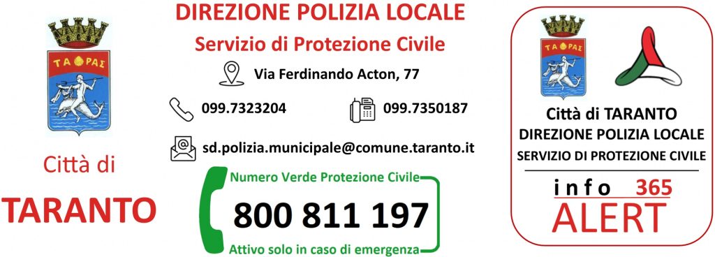 Comune di Taranto Piano di Protezione Civile