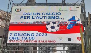 ANVVF Salerno all'evento “Dai un Calcio per l’autismo”