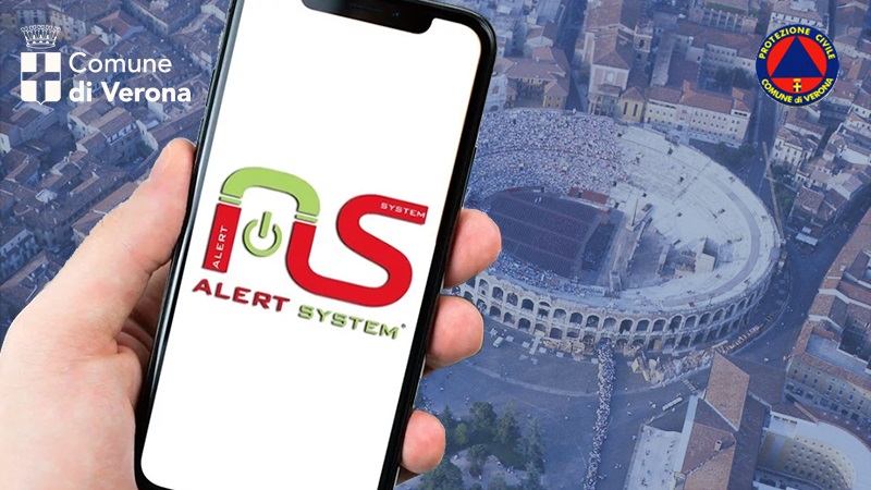 Il Comune di Verona ha attivato Alert System