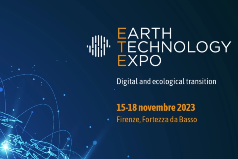 logo di earth technology expo dal 15 al 18 novembre 2023