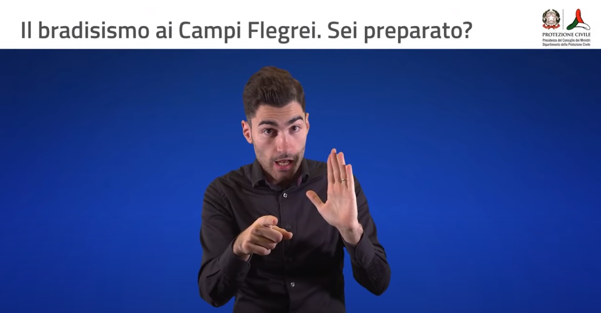 Bradisismo ai Campi Flegrei sei preparato? Il video in LIS