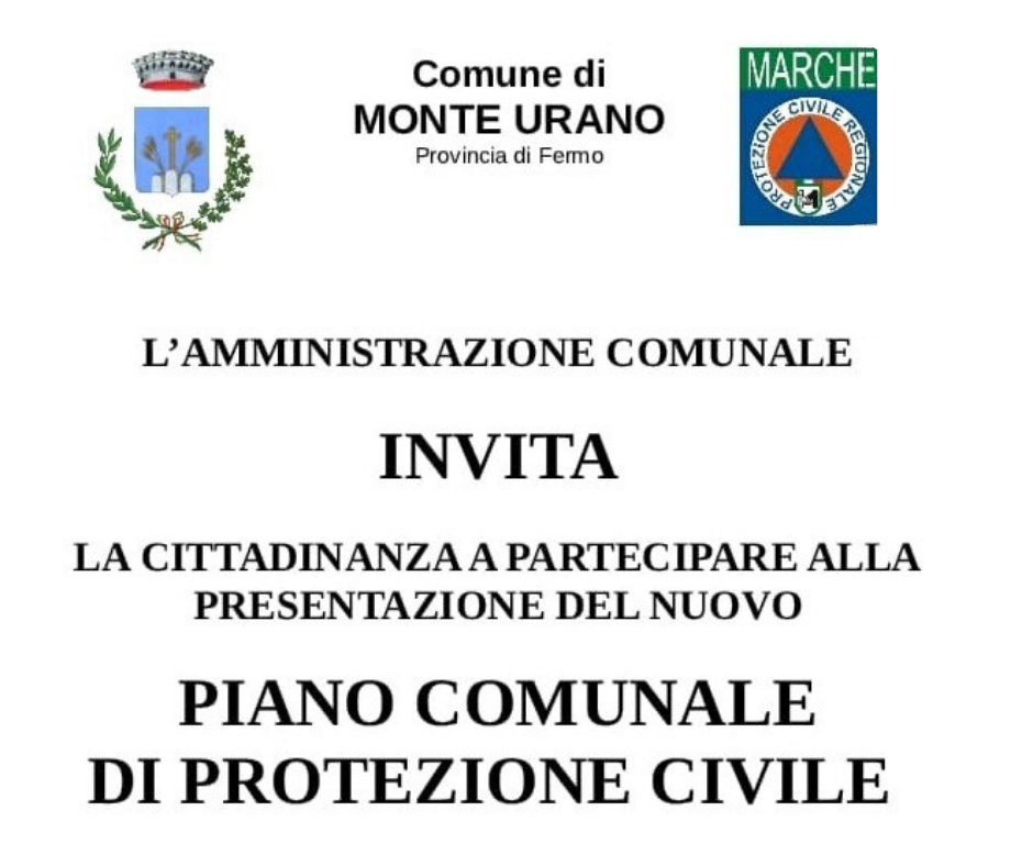 Il Comune di Monte Urano ha aggiornato il Piano di Protezione Civile e il 22 marzo scorso lo ha illustrato ai cittadini