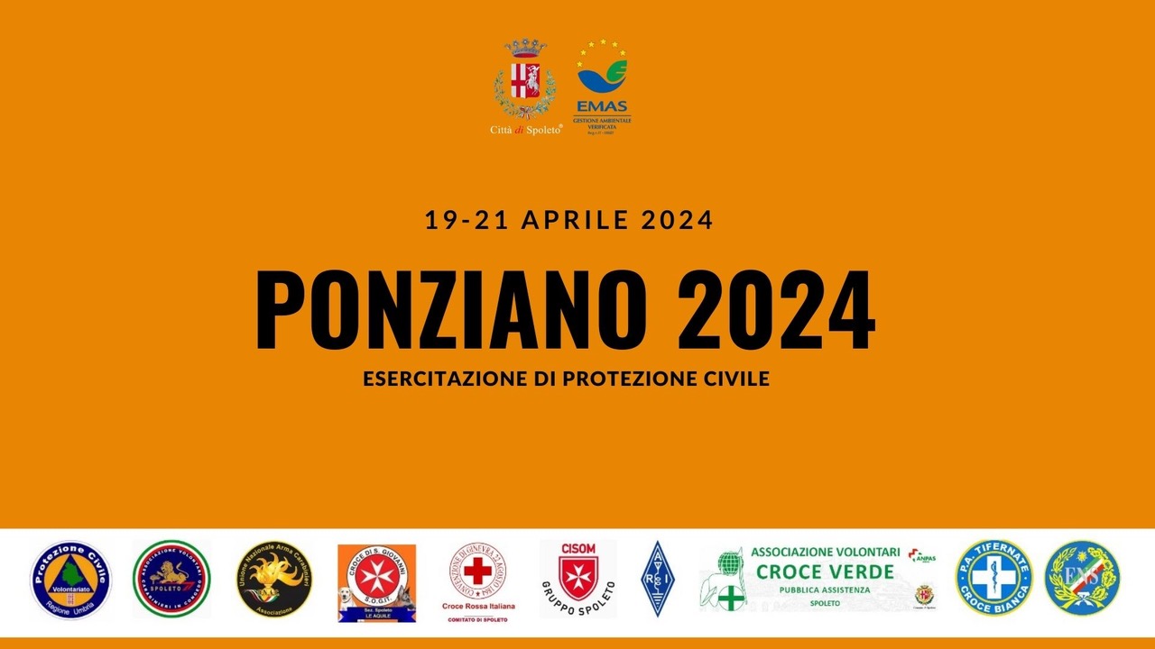 A Spoleto Esercitazione Ponziano 2024