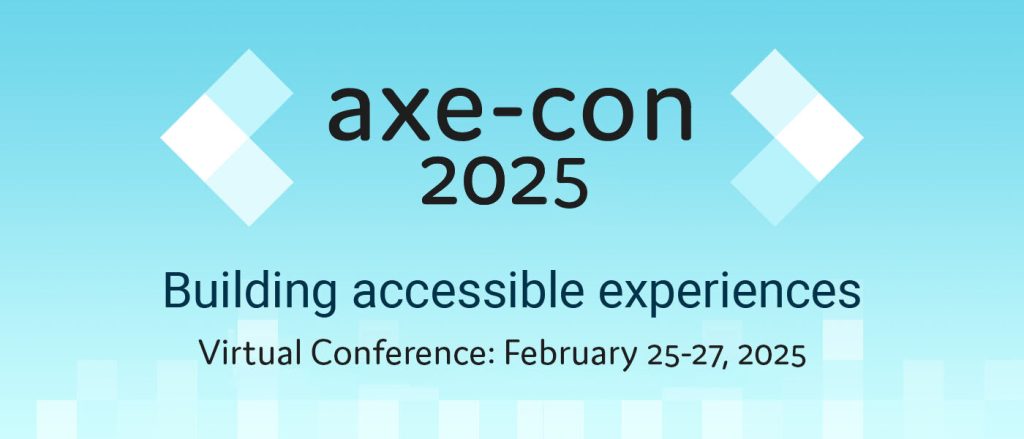 AXE-CON 2025 Conferenza sull’accessibilità digitale 25 27 febbraio