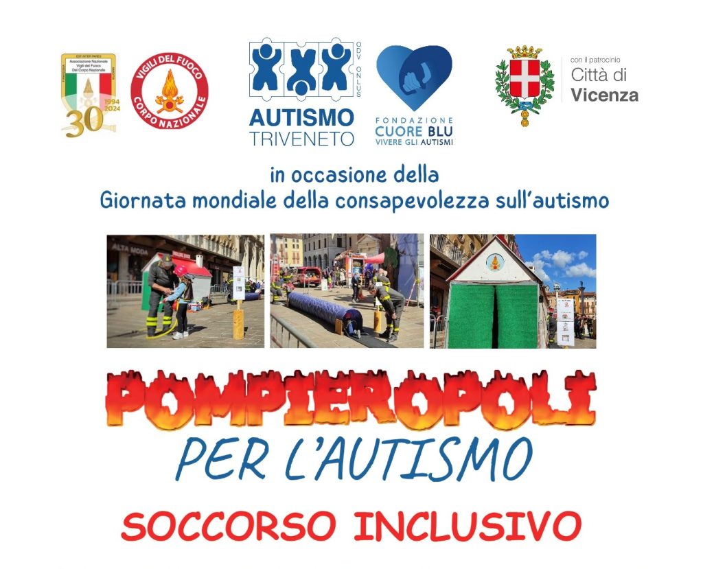 A Vicenza Pompieropoli per l'autismo