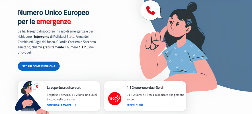 online il nuovo portale nue112