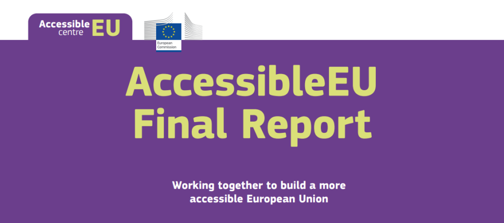 AccessibleEu pubblicata la relazione finale 2024
