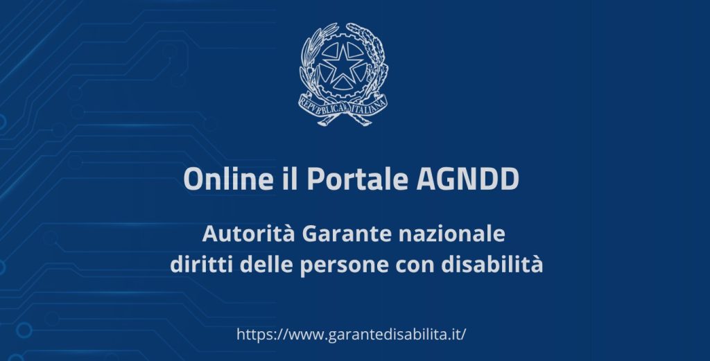 sito Autorità Garante Nazionale delle Persone con Disabilità