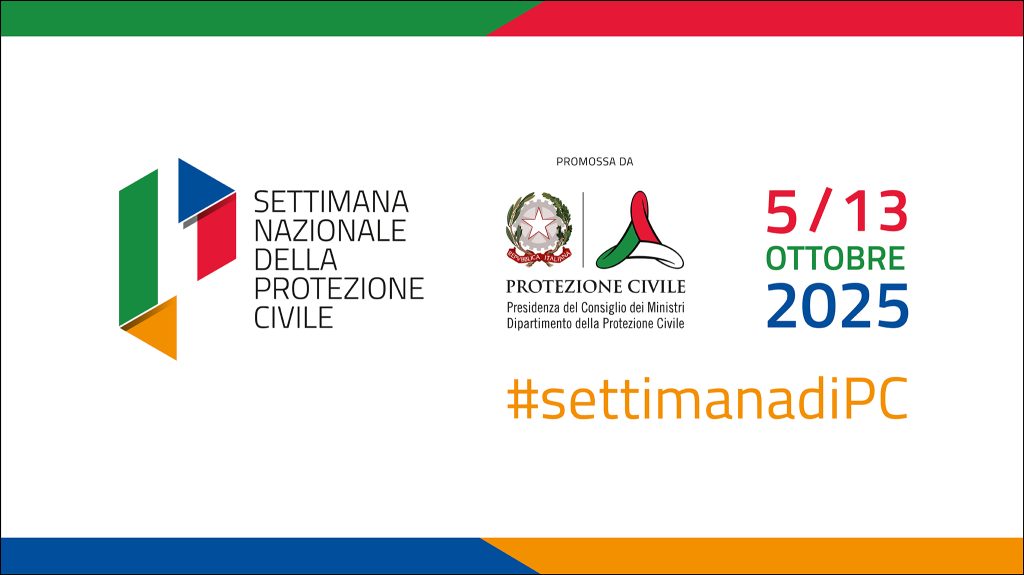 settimana nazionale della Protezione Civile dal 5 al 13 ottobre gli eventi in programma