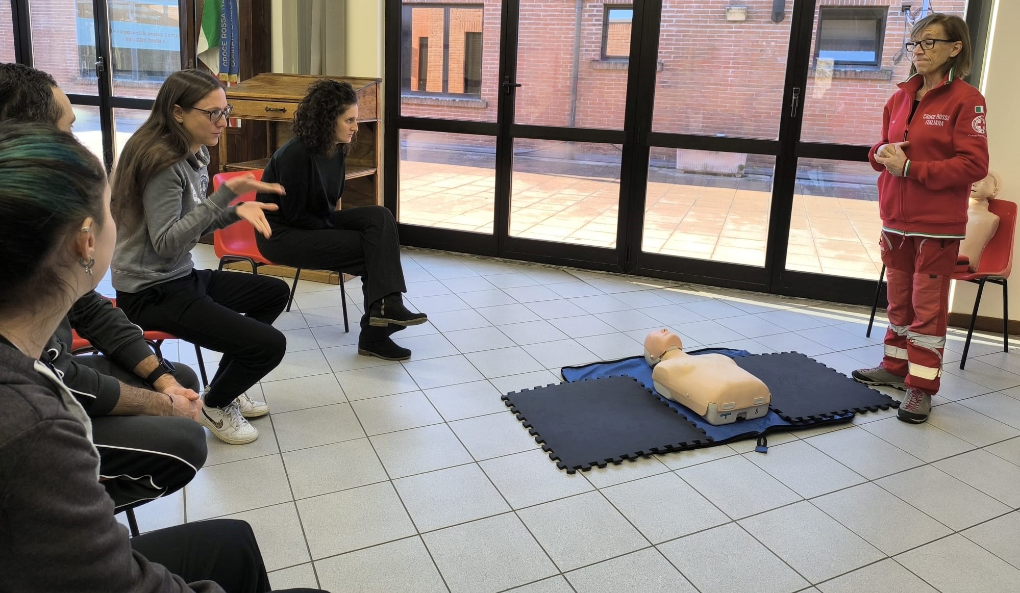 A Varese corso BLSD inclusivo organizzato da CRI e Gruppo Sportivo ENS