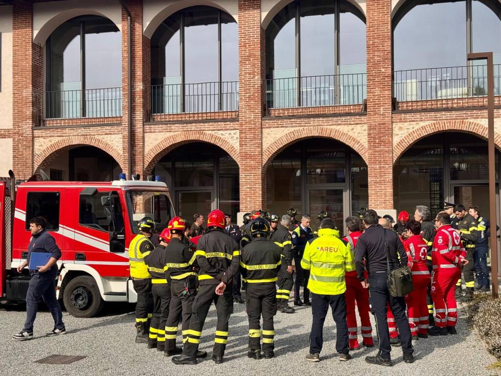Esercitazione a Cantù per la gestione delle emergenze con persone fragili