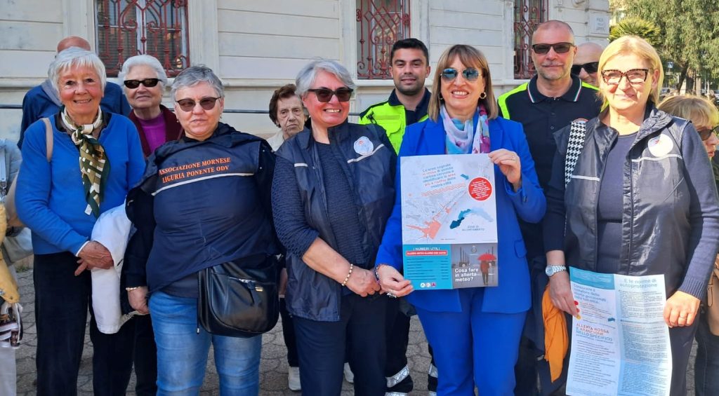 ad Alassio incontro Protezione civile persone over 65