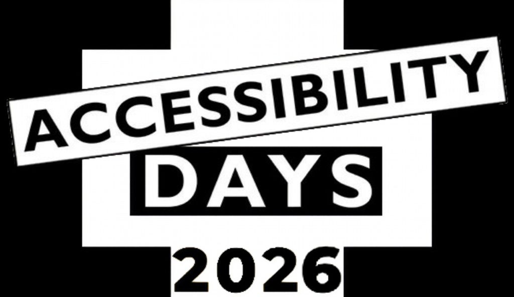 Logo Accessibility Days 2026 a Roma dal 21 al 22 maggio