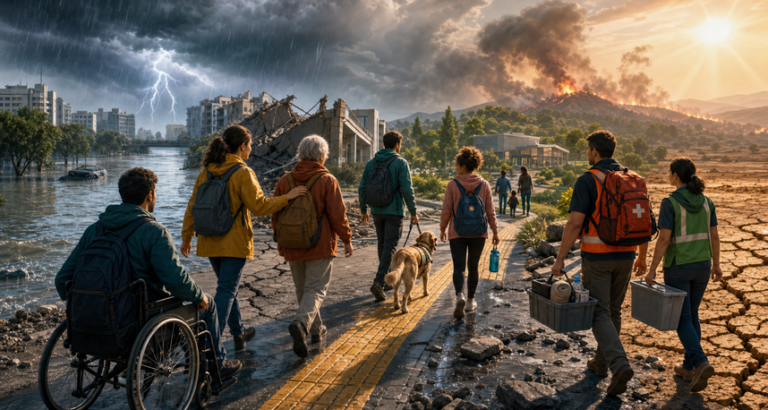 crisi climatica e le persone con disabilità articolo dell'associazione attiva-mente di San Marino