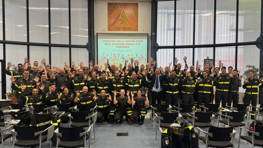 A Mestre seminario rivolto ai Vigili del Fuoco sull'approccio alle persone sorde