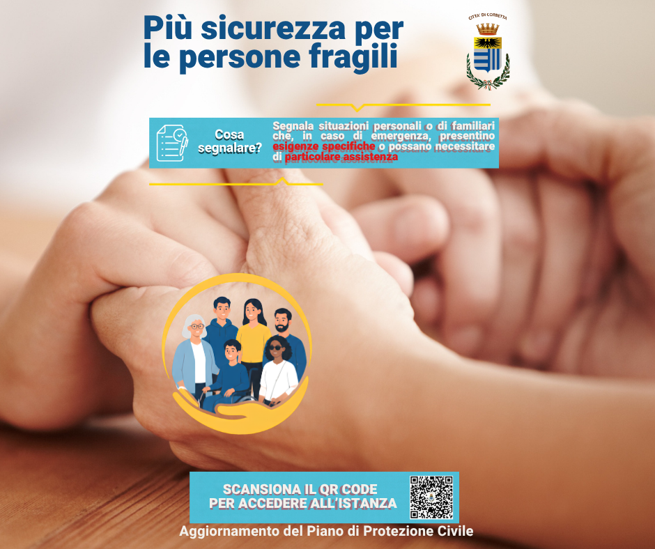 Comune di Corbetta avviato il censimento della popolazione fragile